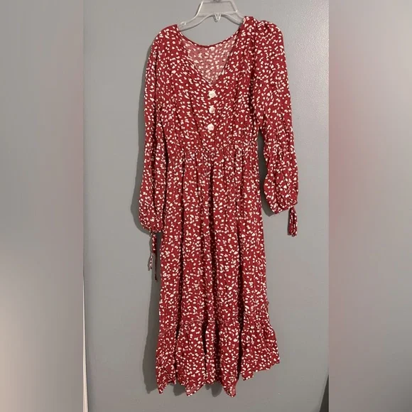 open lace back dress Iconic 1950's Marc-el Fashions of Miami Red Floral Cotton Dress / Smal –  Xtabay Vintage